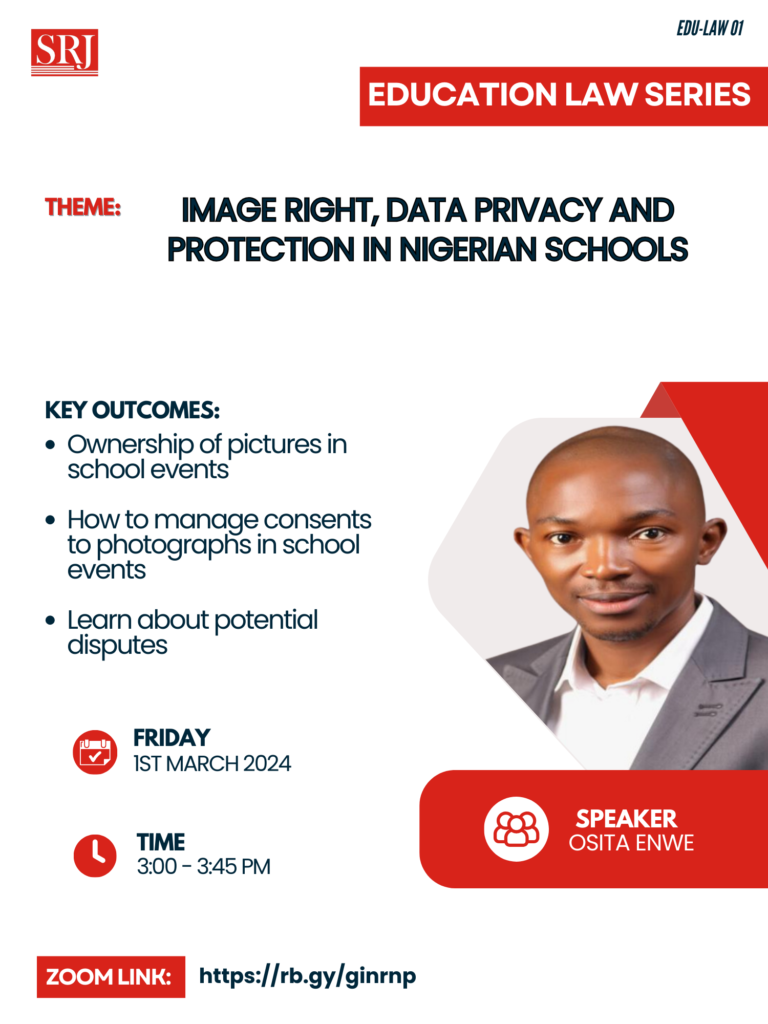 Image Rights, Data Privacy and Protection in Nigerian Schools