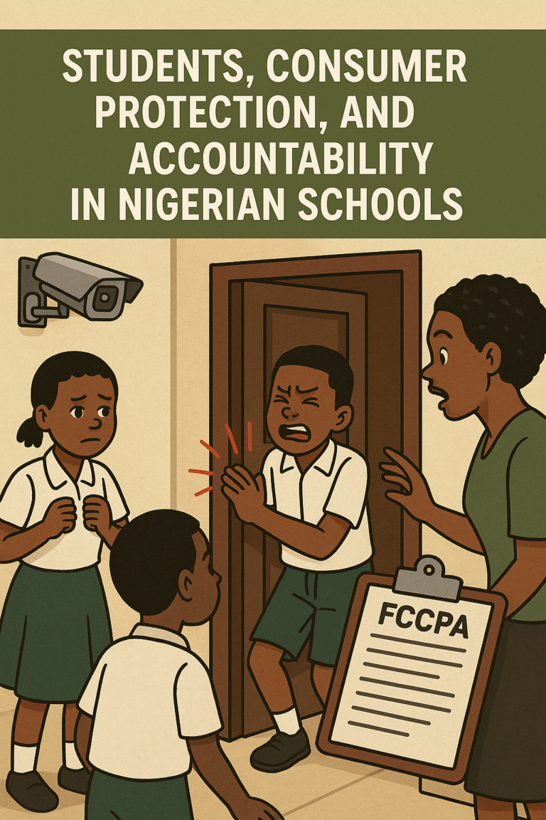 Nigerian students an consumer protection